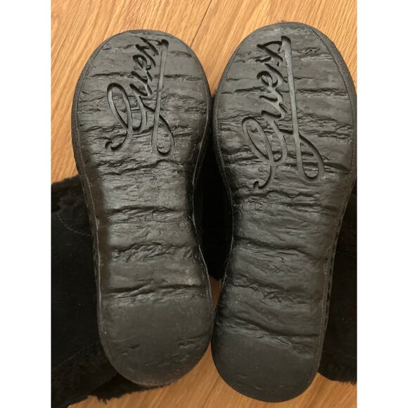 GUESS Faux Fur Suede Mid Calf Winter Boots Women Size 7M GUC - Picture 9 of 9